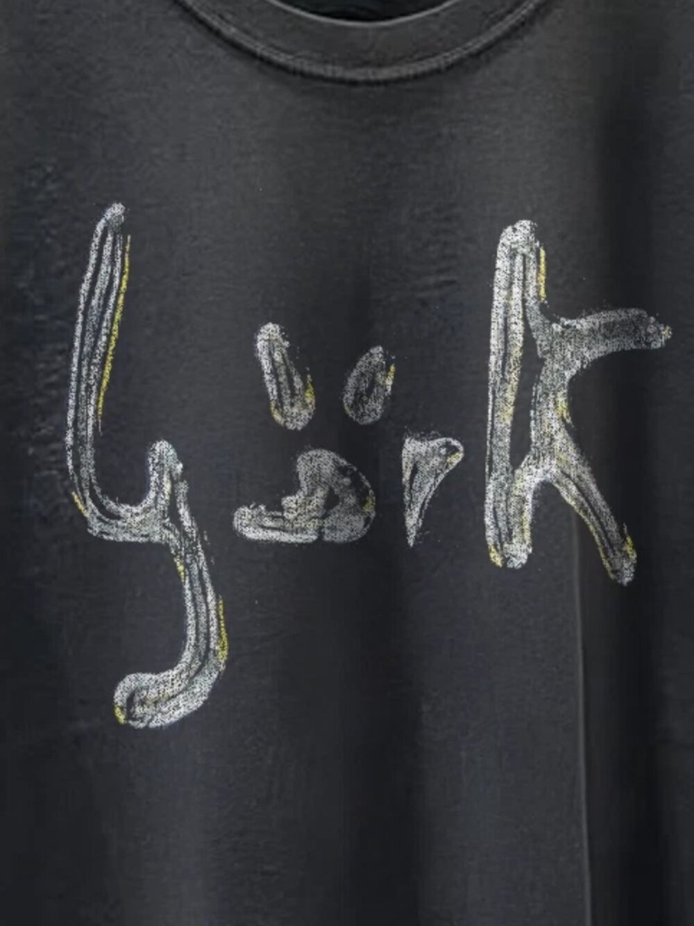 1993 Bjork 'Acclaimed Single' Washed T-Shirt  257 - Picture 2 of 5